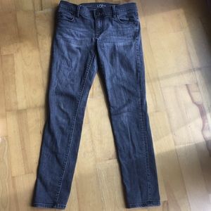 Loft Modern Skinny Jean in Washed Black, 26/2P